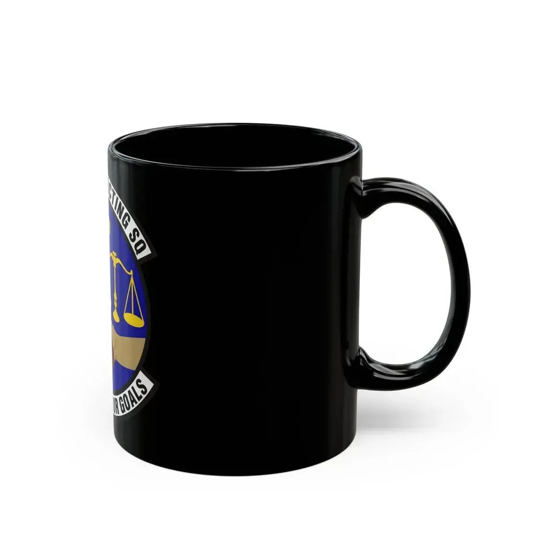 314th Contracting Squadron (U.S. Air Force) Black Coffee Mug - Go Mug Yourself