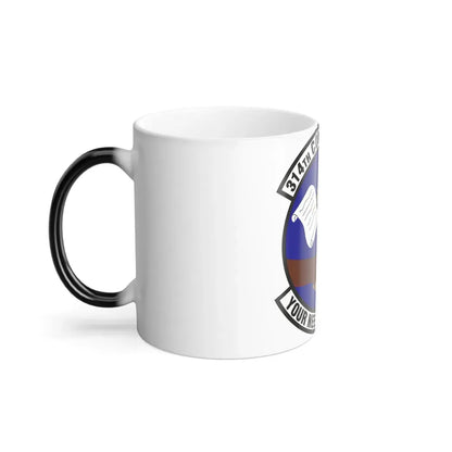 314th Contracting Squadron (U.S. Air Force) Color Changing Coffee Mug - Go Mug Yourself