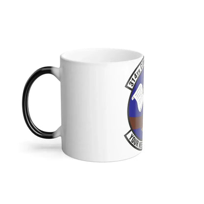 314th Contracting Squadron (U.S. Air Force) Color Changing Coffee Mug - Go Mug Yourself