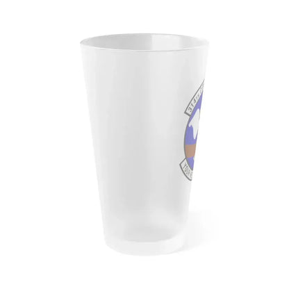 314th Contracting Squadron (U.S. Air Force) Frosted Pint Glass 16oz - Go Mug Yourself