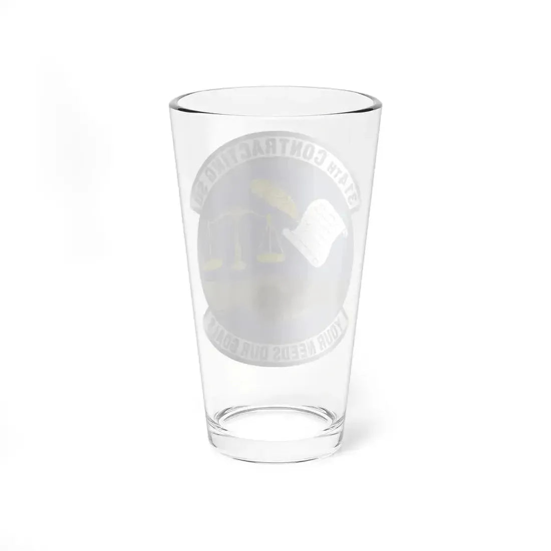314th Contracting Squadron (U.S. Air Force) Pint Glass 16oz - Go Mug Yourself