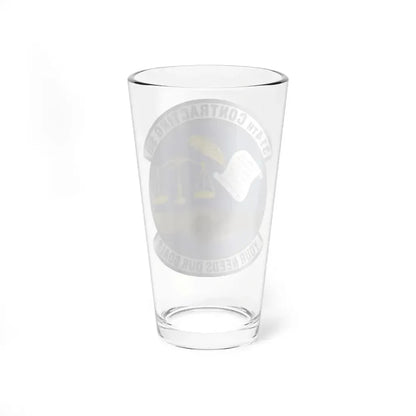 314th Contracting Squadron (U.S. Air Force) Pint Glass 16oz - Go Mug Yourself