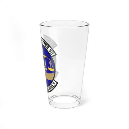 314th Contracting Squadron (U.S. Air Force) Pint Glass 16oz - Go Mug Yourself