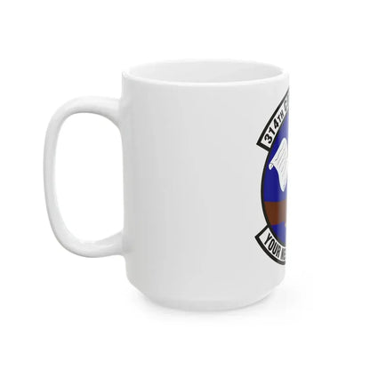 314th Contracting Squadron (U.S. Air Force) White Coffee Mug - Go Mug Yourself