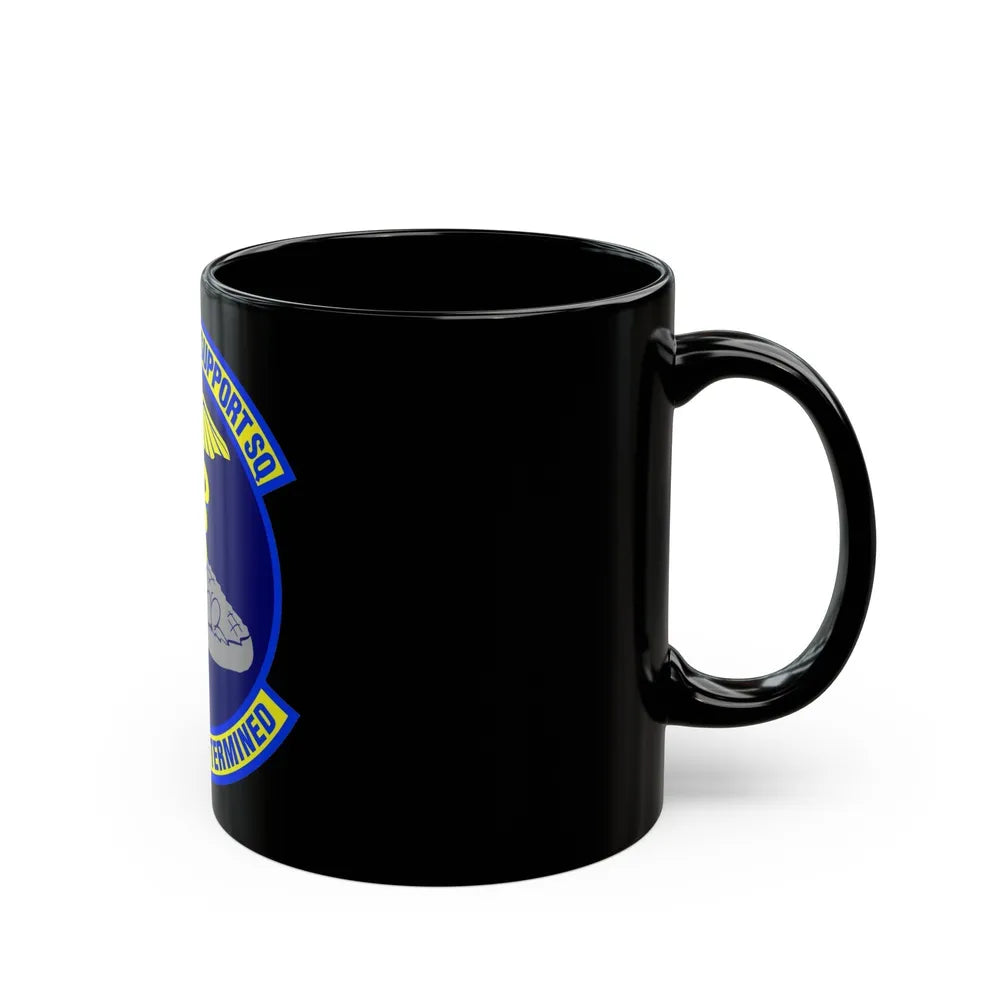 314th Medical Support Squadron (U.S. Air Force) Black Coffee Mug-Go Mug Yourself