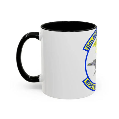 314th Medical Support Squadron (U.S. Air Force) Accent Coffee Mug - Go Mug Yourself