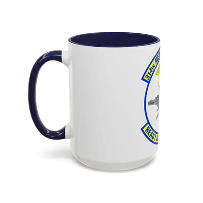 314th Medical Support Squadron (U.S. Air Force) Accent Coffee Mug - Go Mug Yourself
