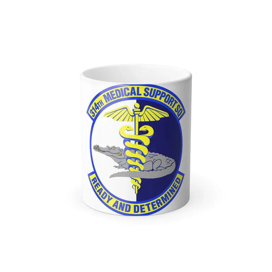 314th Medical Support Squadron (U.S. Air Force) Color Changing Coffee Mug 11oz - Go Mug Yourself