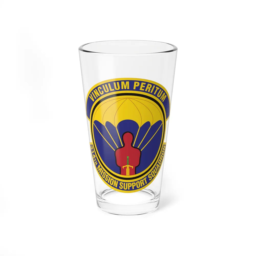 314th Mission Support Squadron (U.S. Air Force) Pint Glass 16oz-16oz-Go Mug Yourself