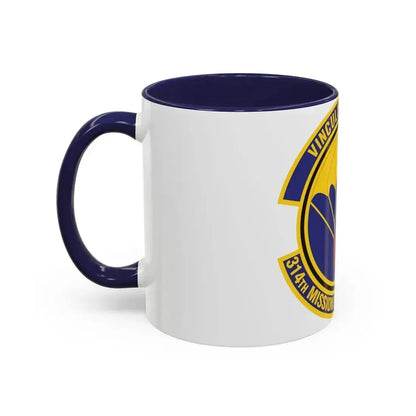 314th Mission Support Squadron (U.S. Air Force) Accent Coffee Mug - Go Mug Yourself