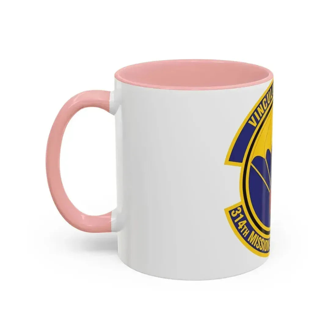 314th Mission Support Squadron (U.S. Air Force) Accent Coffee Mug - Go Mug Yourself