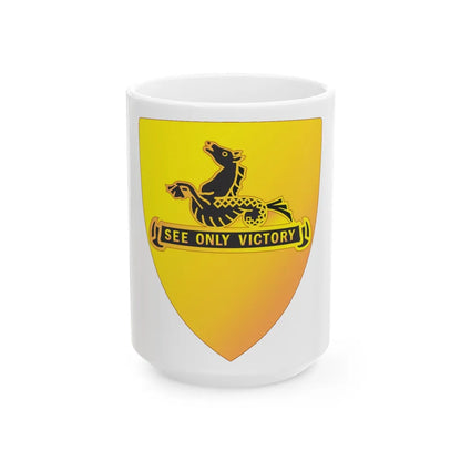 315 Cavalry Regiment (U.S. Army) White Coffee Mug-15oz-Go Mug Yourself