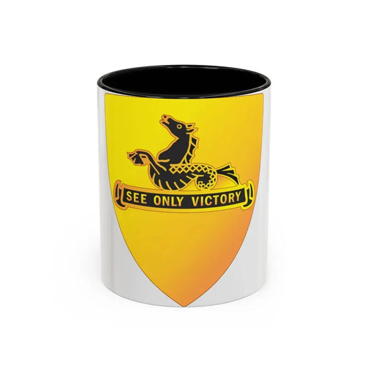 315 Cavalry Regiment (U.S. Army) Accent Coffee Mug 11oz Black - Go Mug Yourself