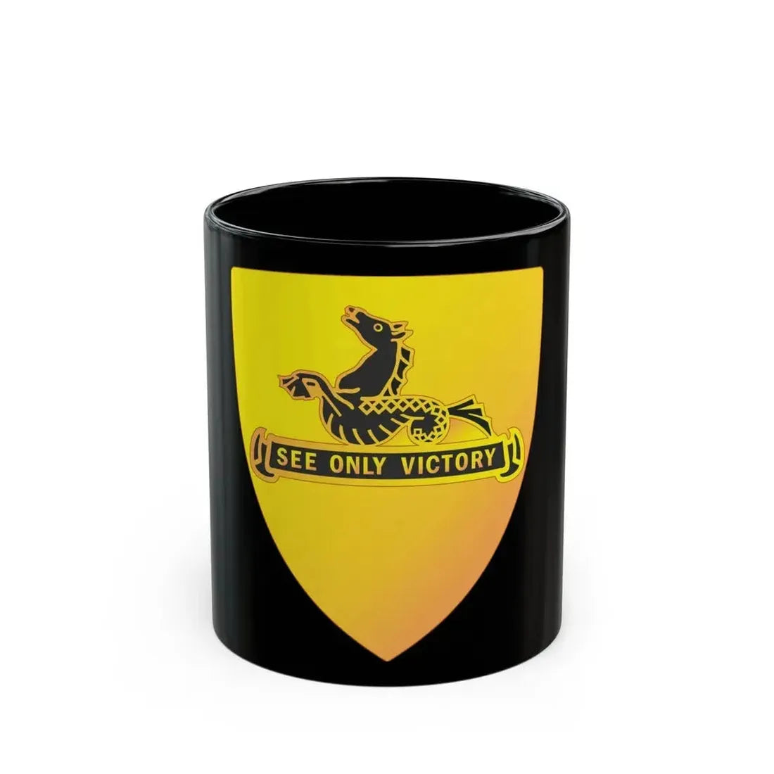 315 Cavalry Regiment (U.S. Army) Black Coffee Mug - Go Mug Yourself