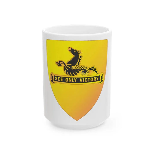 315 Cavalry Regiment (U.S. Army) White Coffee Mug 15oz - Go Mug Yourself
