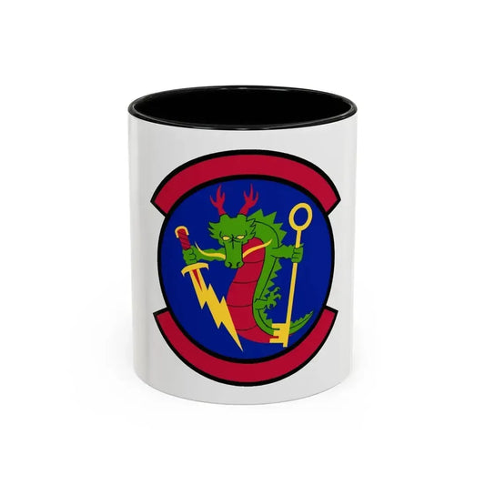 315 Cyberspace Operations Squadron ACC (U.S. Air Force) Accent Coffee Mug 11oz Black - Go Mug Yourself