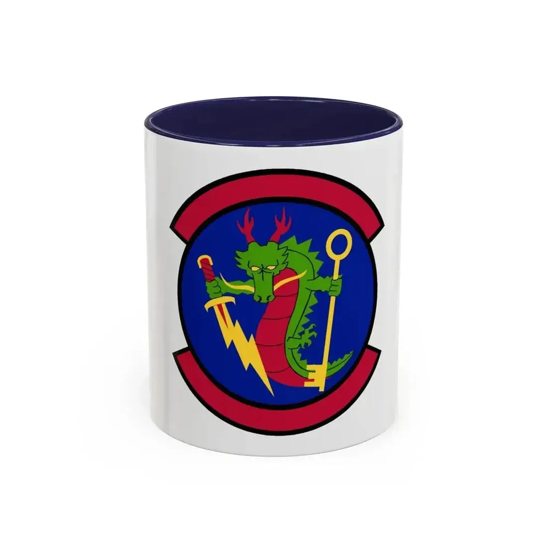 315 Cyberspace Operations Squadron ACC (U.S. Air Force) Accent Coffee Mug 11oz Navy - Go Mug Yourself