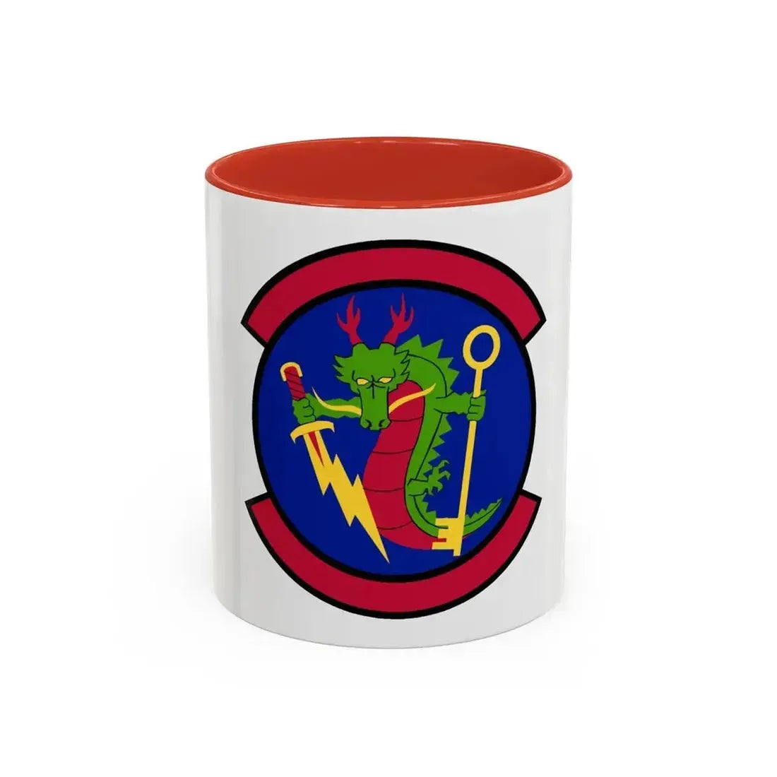 315 Cyberspace Operations Squadron ACC (U.S. Air Force) Accent Coffee Mug 11oz Red - Go Mug Yourself