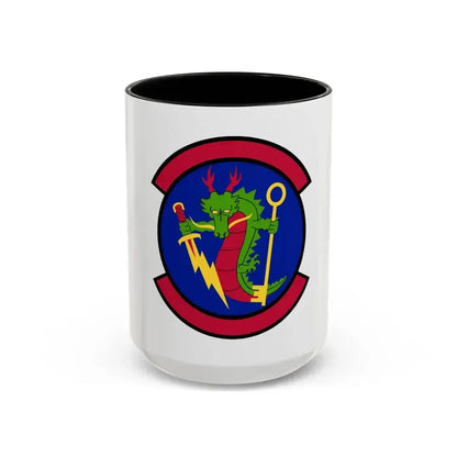 315 Cyberspace Operations Squadron ACC (U.S. Air Force) Accent Coffee Mug 15oz Black - Go Mug Yourself