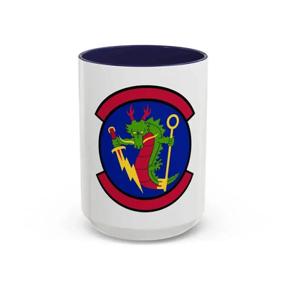315 Cyberspace Operations Squadron ACC (U.S. Air Force) Accent Coffee Mug 15oz Navy - Go Mug Yourself