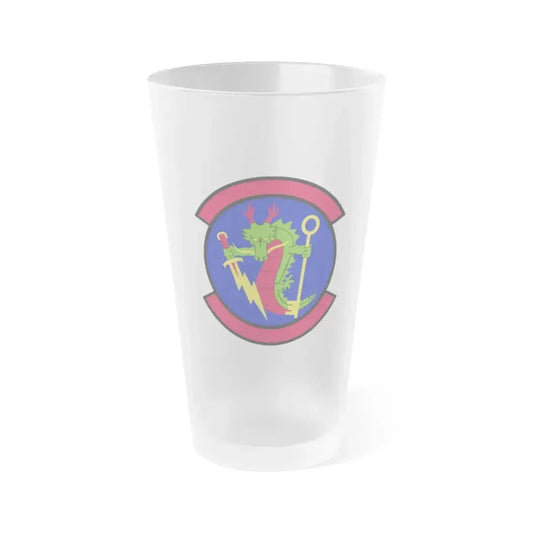315 Cyberspace Operations Squadron ACC (U.S. Air Force) Frosted Pint Glass 16oz 16oz Frosted - Go Mug Yourself