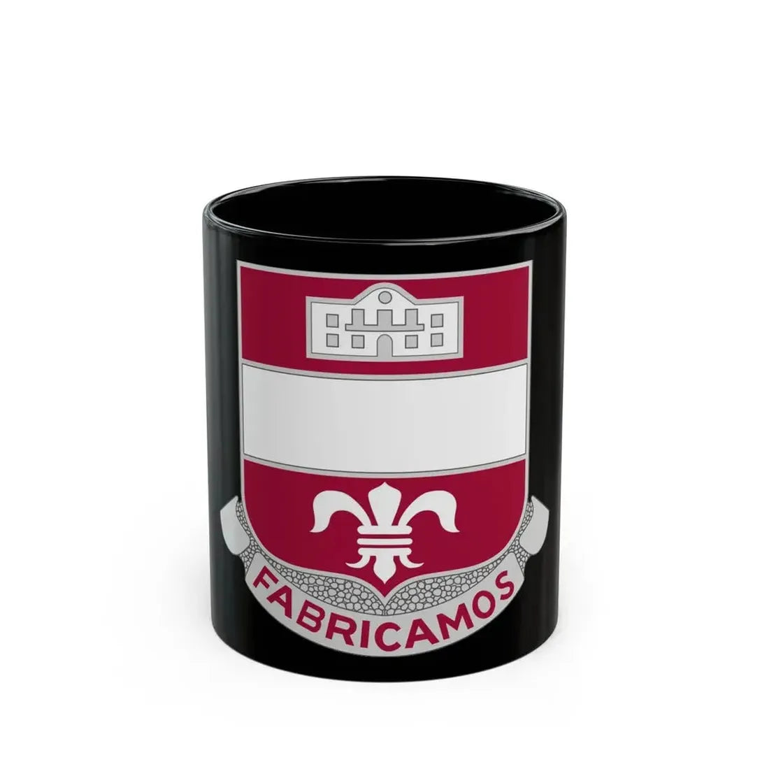 315 Engineer Battalion (U.S. Army) Black Coffee Mug 11oz - Go Mug Yourself