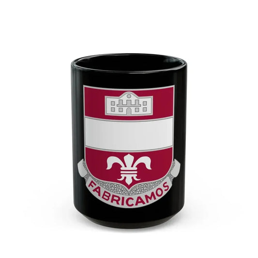 315 Engineer Battalion (U.S. Army) Black Coffee Mug 15oz - Go Mug Yourself