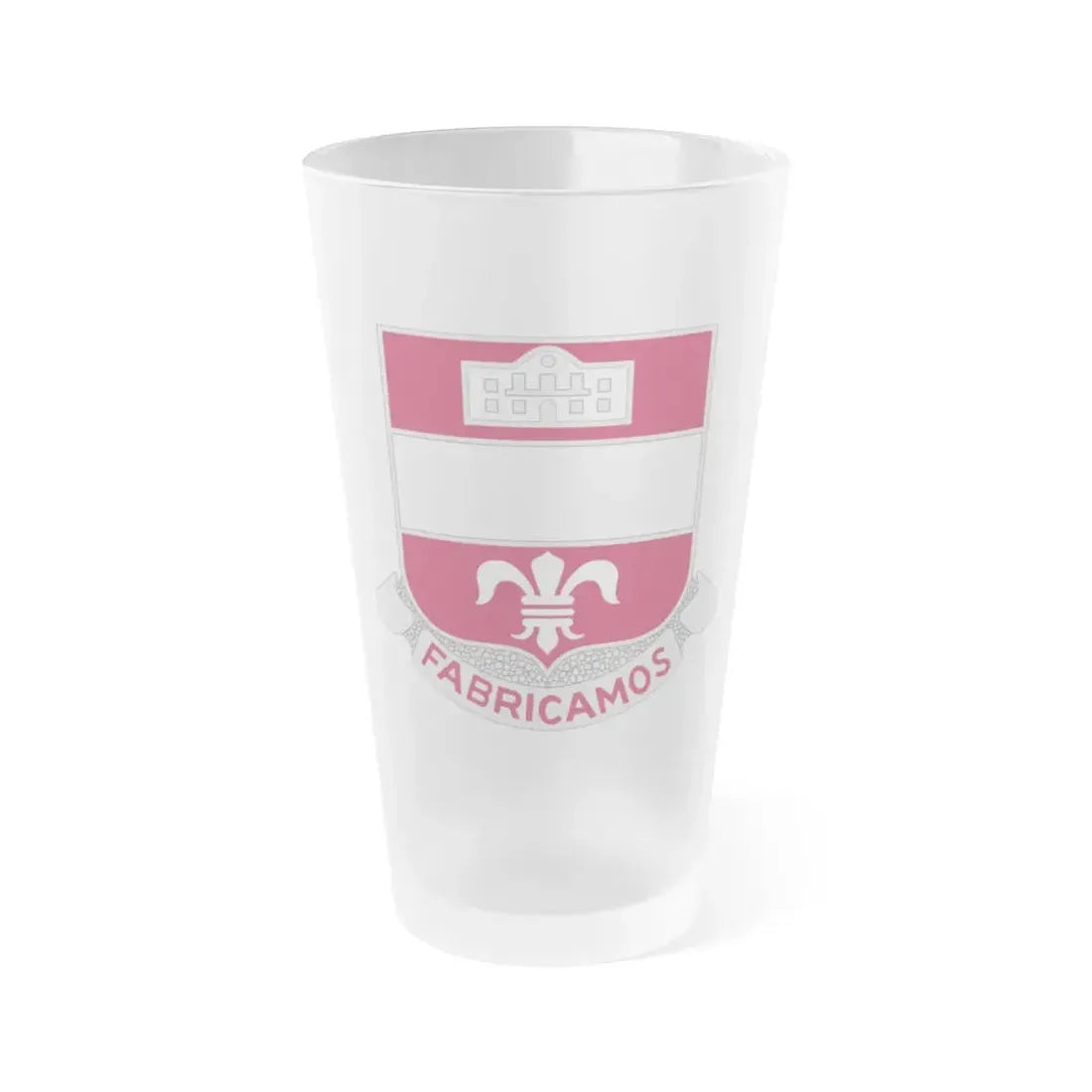 315 Engineer Battalion (U.S. Army) Frosted Pint Glass 16oz Default Title - Go Mug Yourself