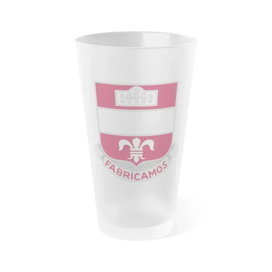 315 Engineer Battalion (U.S. Army) Frosted Pint Glass 16oz Default Title - Go Mug Yourself