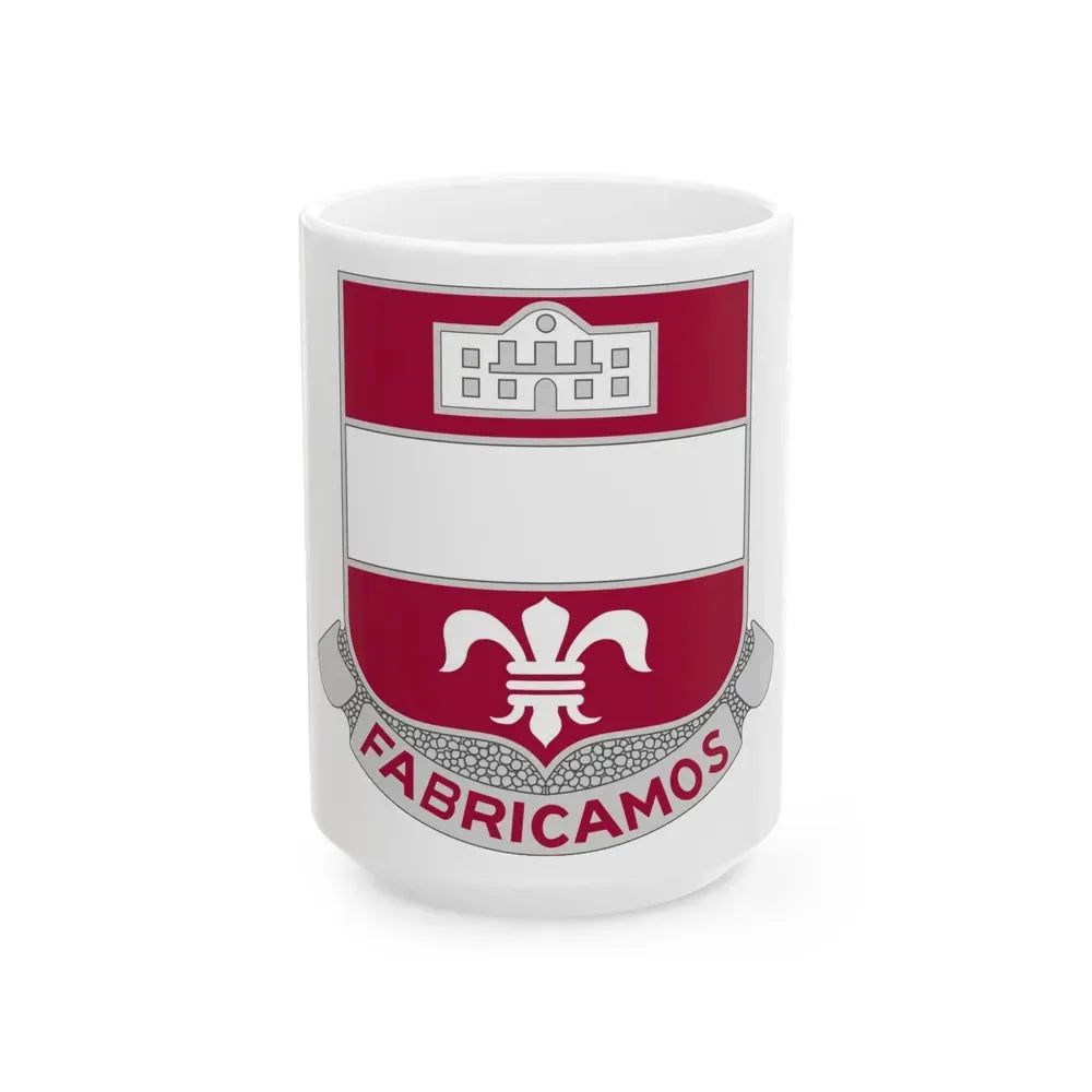 315 Engineer Battalion (U.S. Army) White Coffee Mug 15oz - Go Mug Yourself