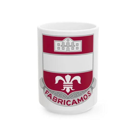315 Engineer Battalion (U.S. Army) White Coffee Mug 15oz - Go Mug Yourself