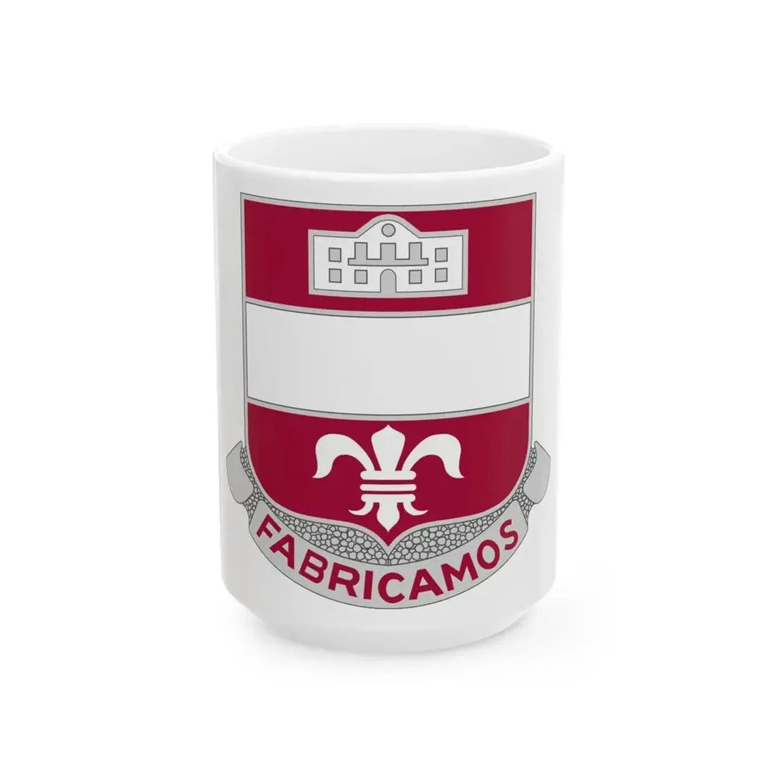 315 Engineer Battalion (U.S. Army) White Coffee Mug 15oz - Go Mug Yourself