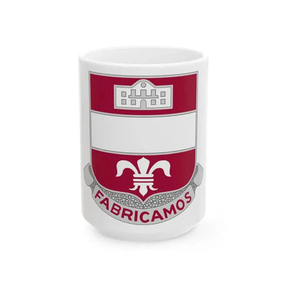 315 Engineer Battalion (U.S. Army) White Coffee Mug 15oz - Go Mug Yourself