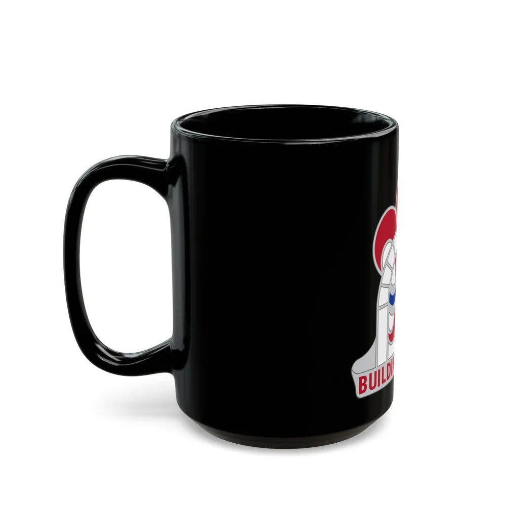 315 Engineer Group (U.S. Army) Black Coffee Mug-Go Mug Yourself