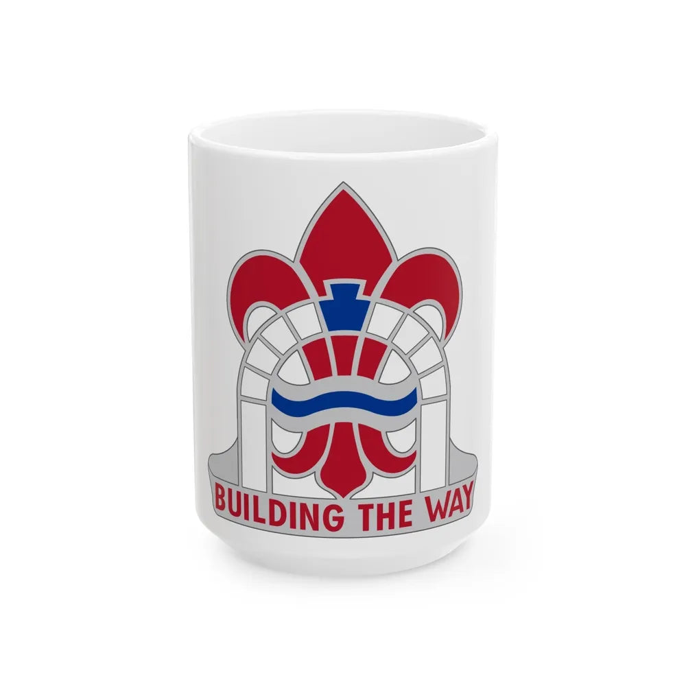 315 Engineer Group (U.S. Army) White Coffee Mug-15oz-Go Mug Yourself