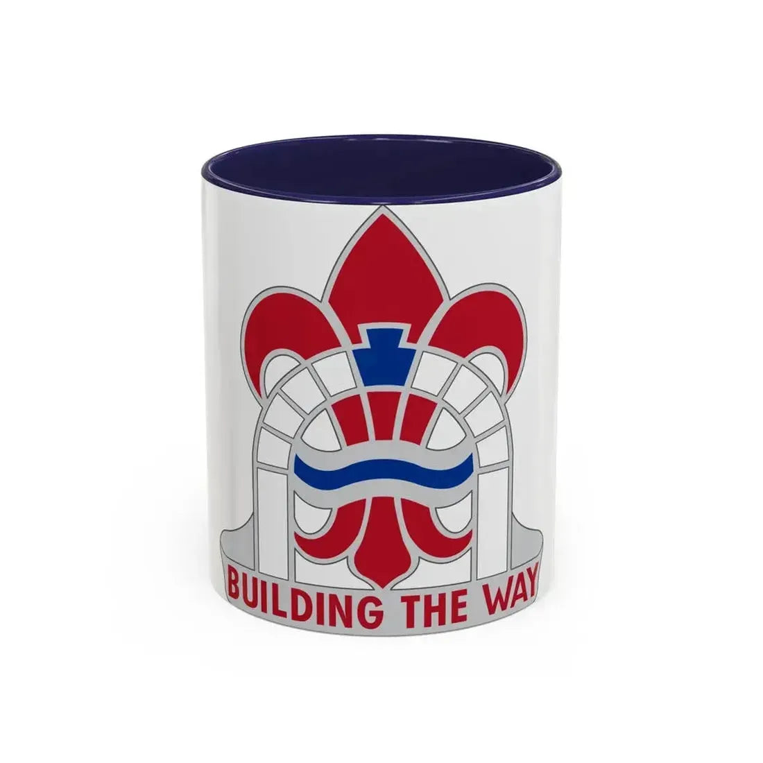 315 Engineer Group (U.S. Army) Accent Coffee Mug 11oz Navy - Go Mug Yourself