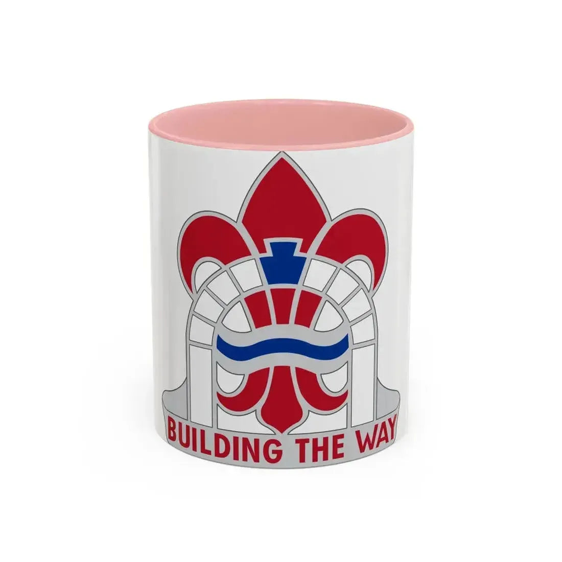 315 Engineer Group (U.S. Army) Accent Coffee Mug 11oz Pink - Go Mug Yourself