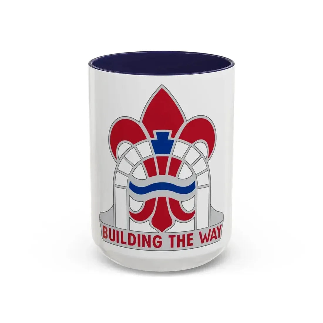 315 Engineer Group (U.S. Army) Accent Coffee Mug 15oz Navy - Go Mug Yourself