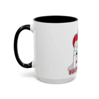 315 Engineer Group (U.S. Army) Accent Coffee Mug - Go Mug Yourself