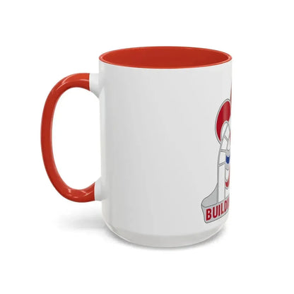 315 Engineer Group (U.S. Army) Accent Coffee Mug - Go Mug Yourself