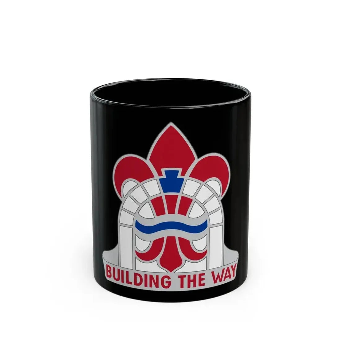 315 Engineer Group (U.S. Army) Black Coffee Mug 11oz - Go Mug Yourself