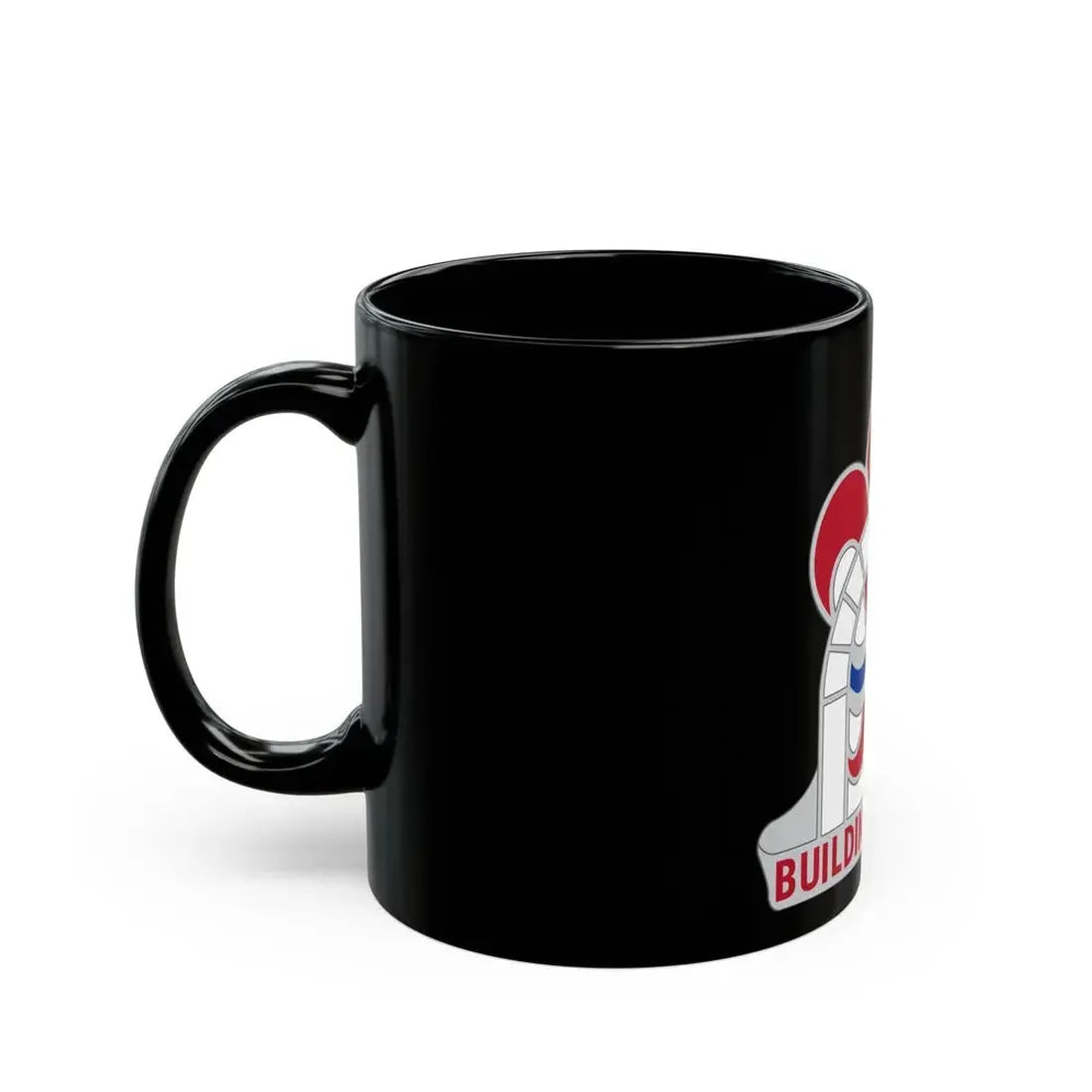 315 Engineer Group (U.S. Army) Black Coffee Mug - Go Mug Yourself