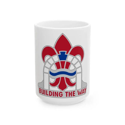 315 Engineer Group (U.S. Army) White Coffee Mug 15oz - Go Mug Yourself