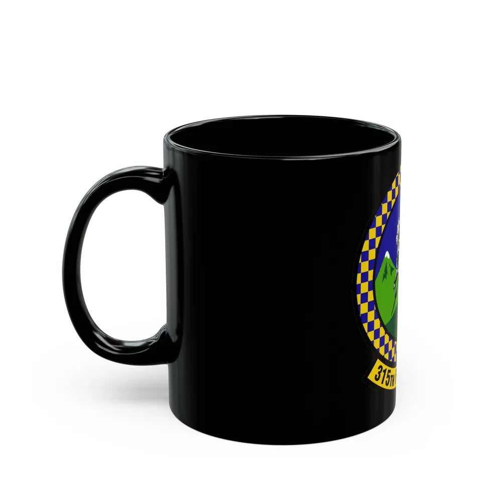 315 Fighter Squadron ACC (U.S. Air Force) Black Coffee Mug-Go Mug Yourself