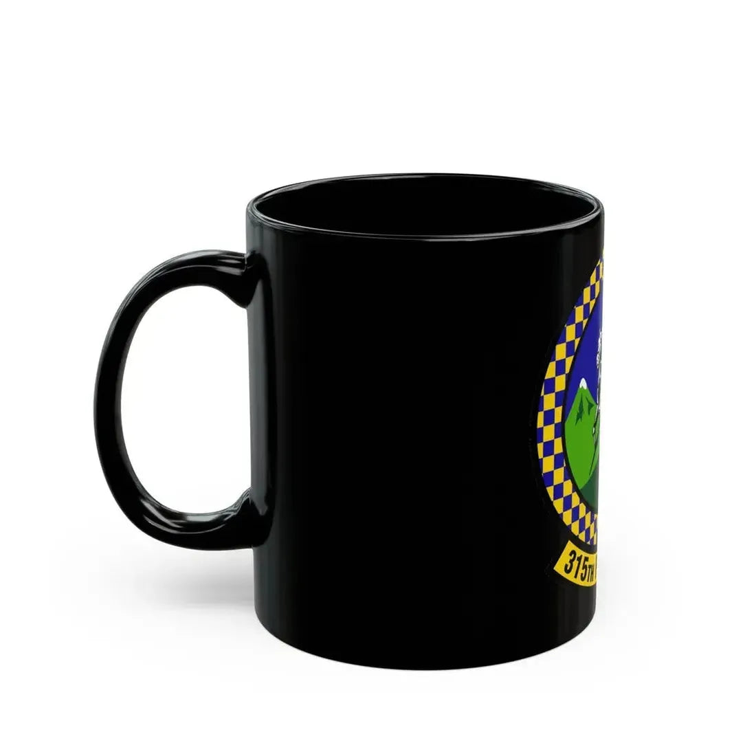 315 Fighter Squadron ACC (U.S. Air Force) Black Coffee Mug - Go Mug Yourself