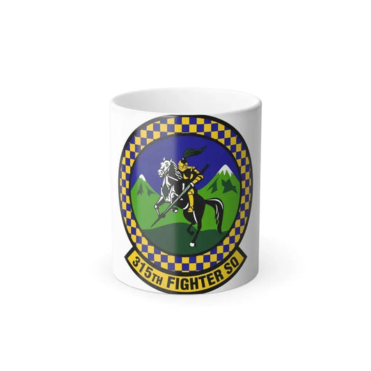 315 Fighter Squadron ACC (U.S. Air Force) Color Changing Coffee Mug 11oz - Go Mug Yourself