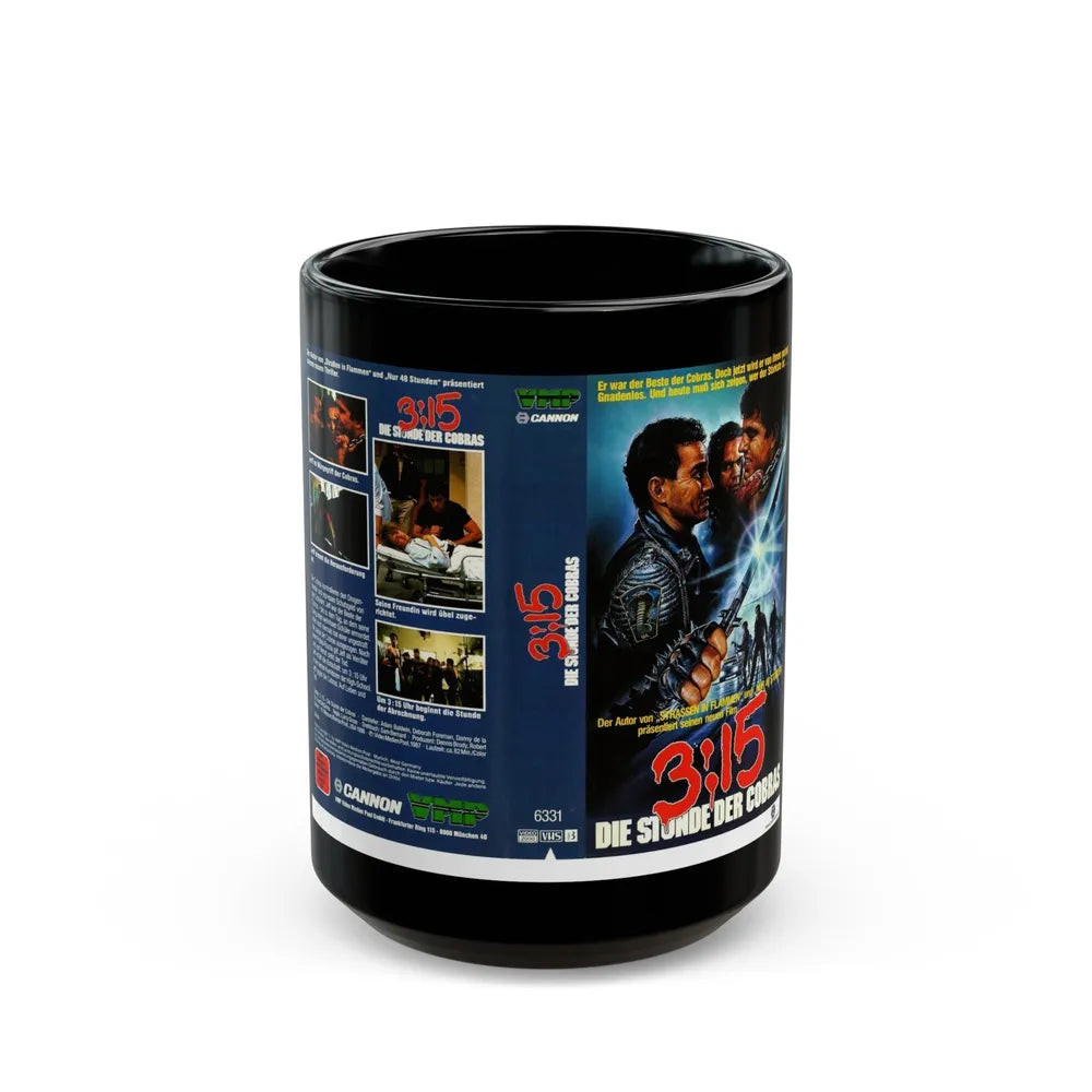 315 (VHS COVER) - Black Coffee Mug-15oz-Go Mug Yourself