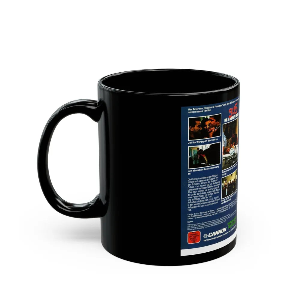 315 (VHS COVER) - Black Coffee Mug-Go Mug Yourself