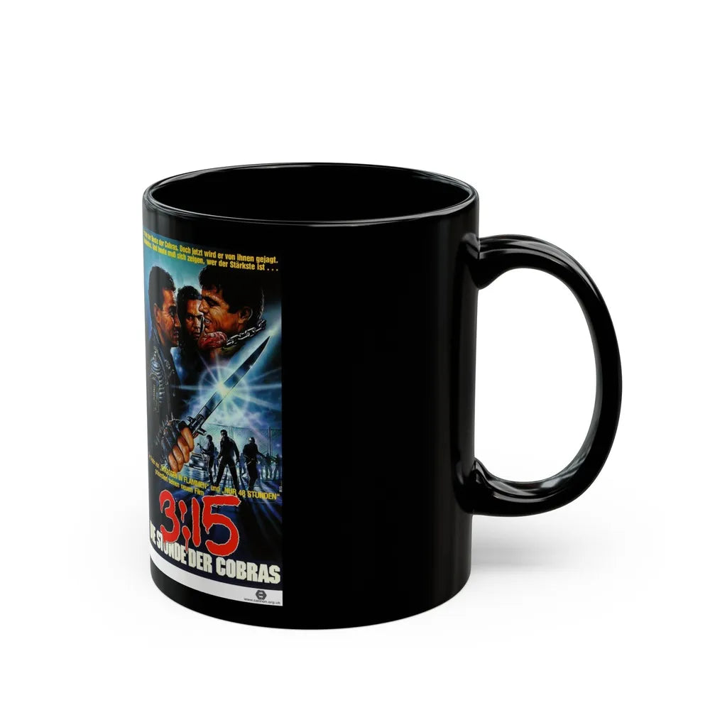 315 (VHS COVER) - Black Coffee Mug-Go Mug Yourself