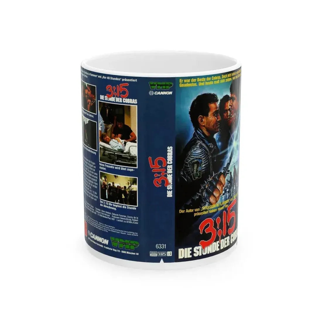 315 (VHS COVER) - White Coffee Mug 11oz - Go Mug Yourself